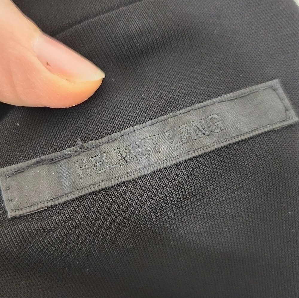 Helmut Lang Black Blazer Top XL - Picture 6 of 8